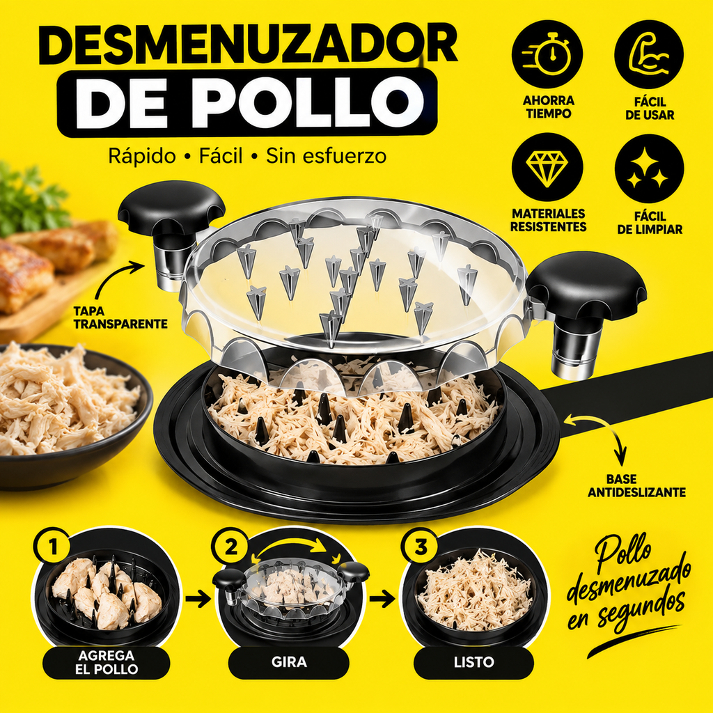 Desmenuzador pollo y carne🔥